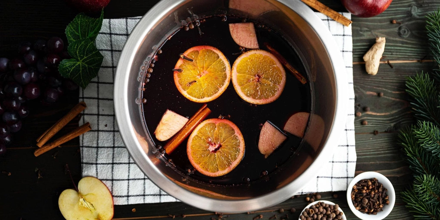 Rezept für ayurvedischen Glühwein. - Kurkraft