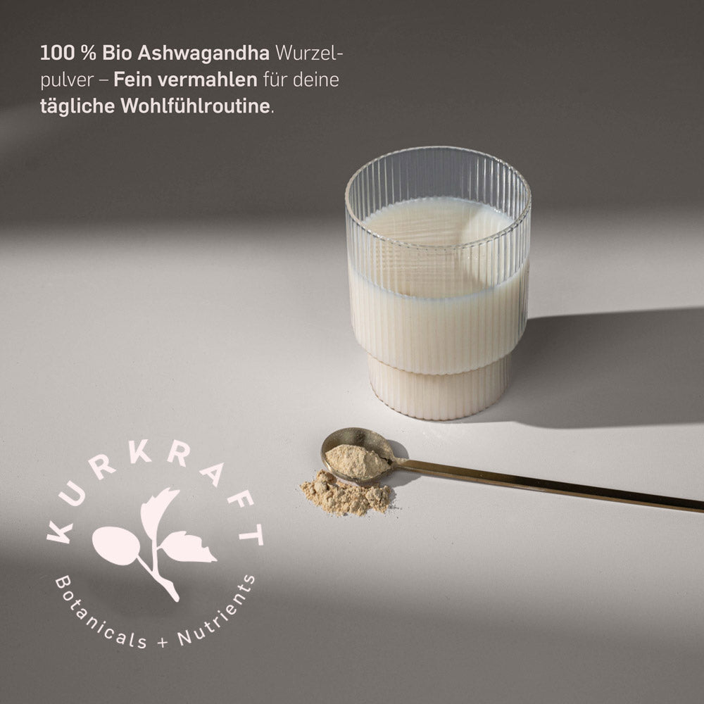 BIO ASHWAGANDHA PULVER - Kurkraft - BIO ASHWAGANDHA PULVER