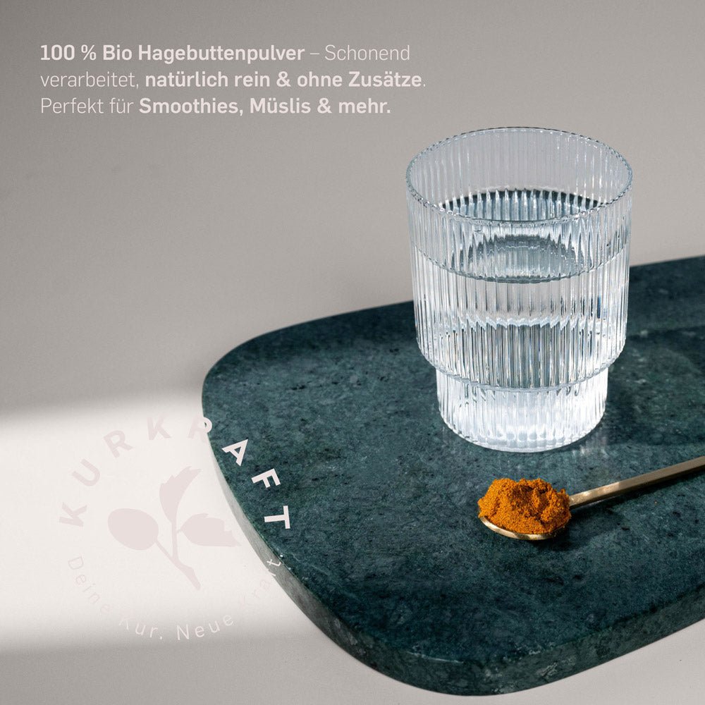 BIO HAGEBUTTENPULVER - Kurkraft - BIO HAGEBUTTENPULVER