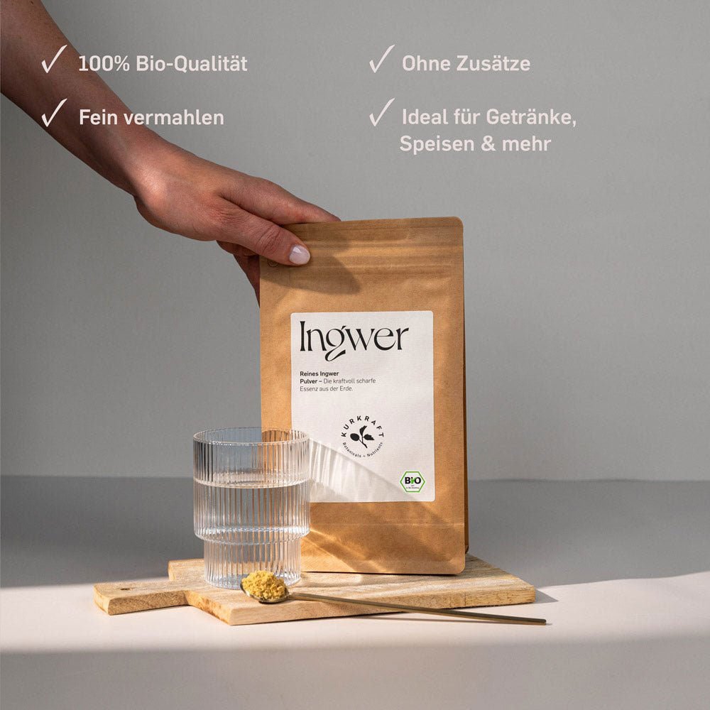 BIO INGWER PULVER - Kurkraft - BIO INGWER PULVER