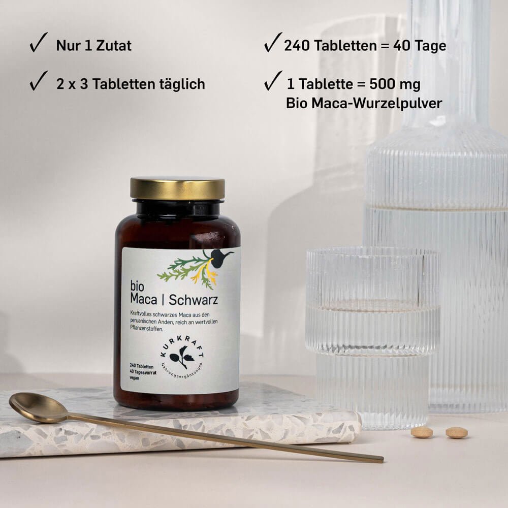 BIO MACA SCHWARZ - Kurkraft - BIO MACA SCHWARZ