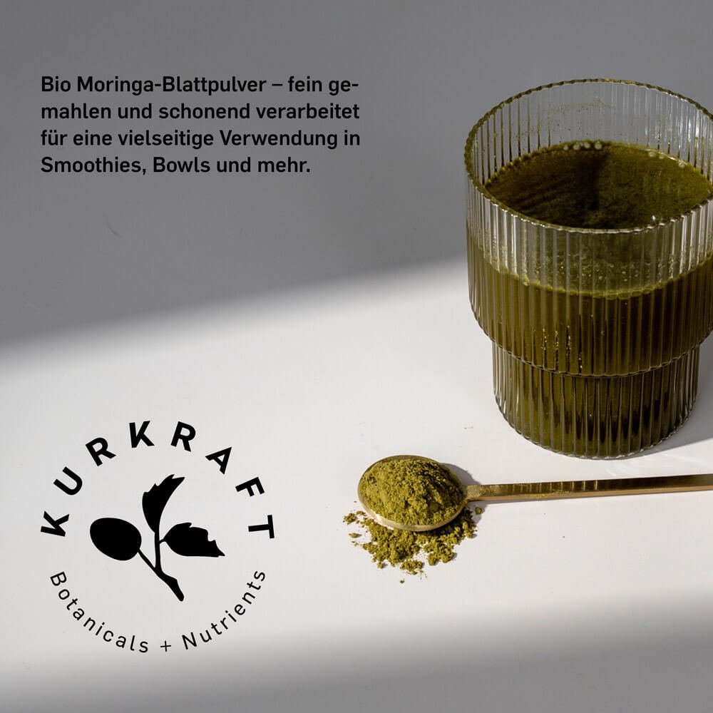 BIO MORINGA PULVER - Kurkraft - BIO MORINGA PULVER
