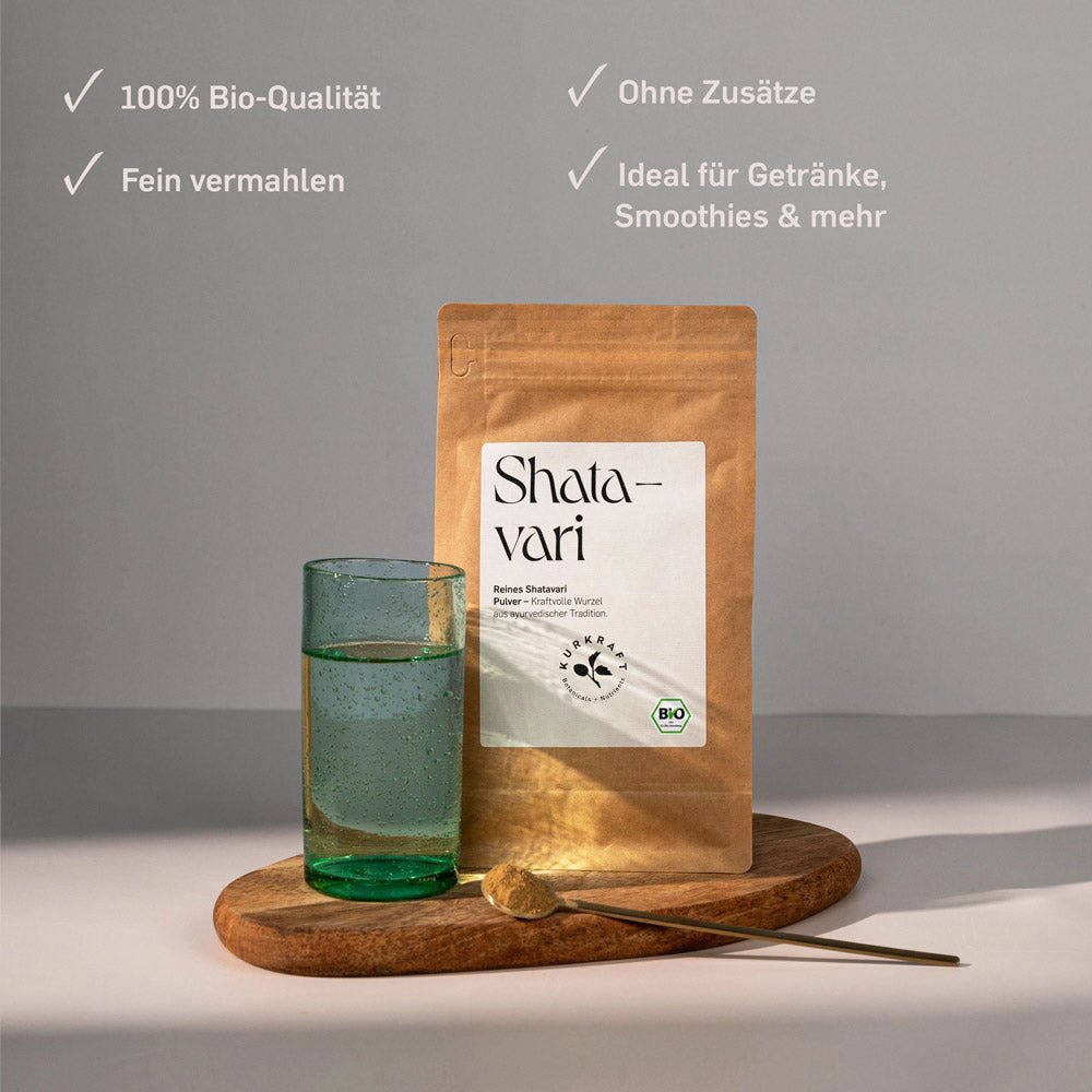 BIO SHATAVARI PULVER - Kurkraft - BIO SHATAVARI PULVER