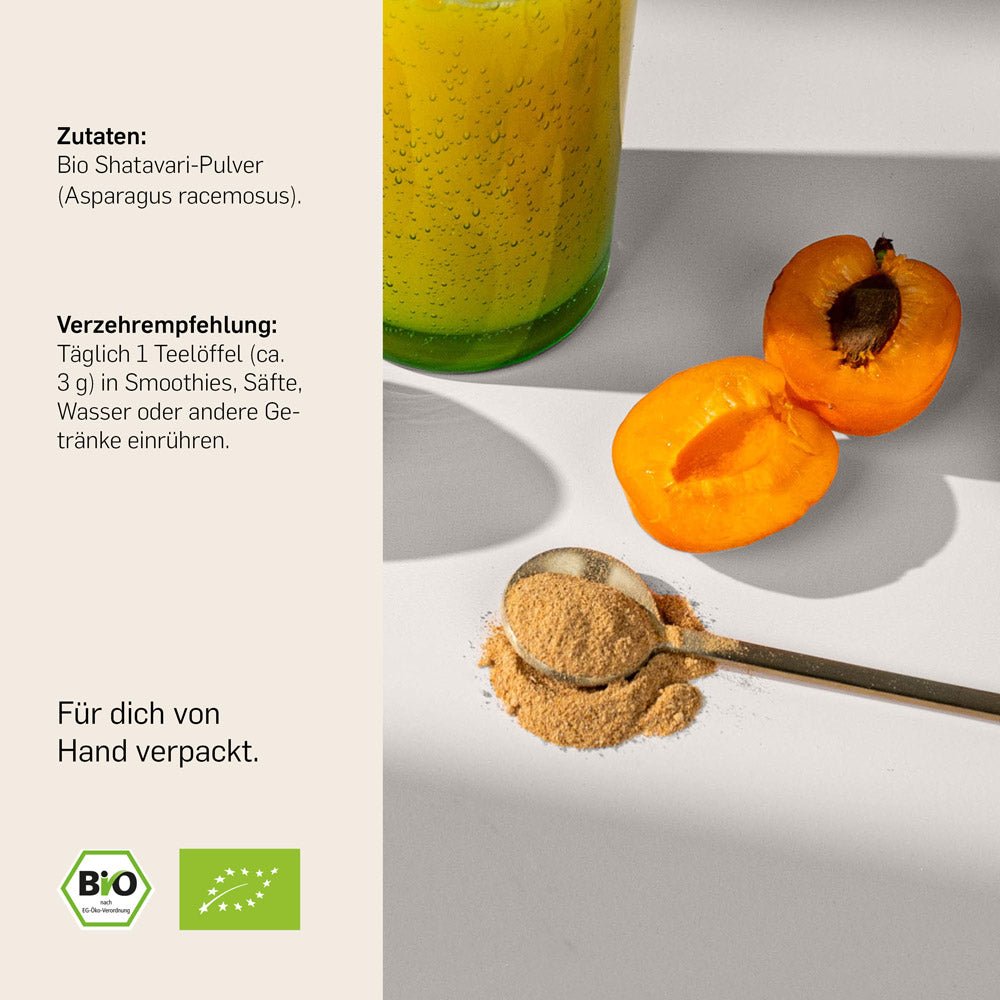 BIO SHATAVARI PULVER - Kurkraft - BIO SHATAVARI PULVER