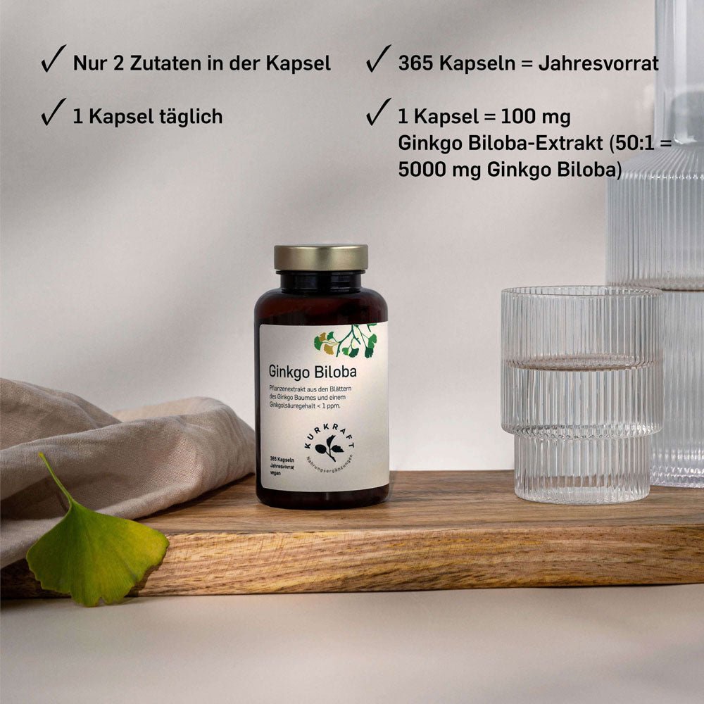 GINKGO BILOBA - Kurkraft - GINKGO BILOBA