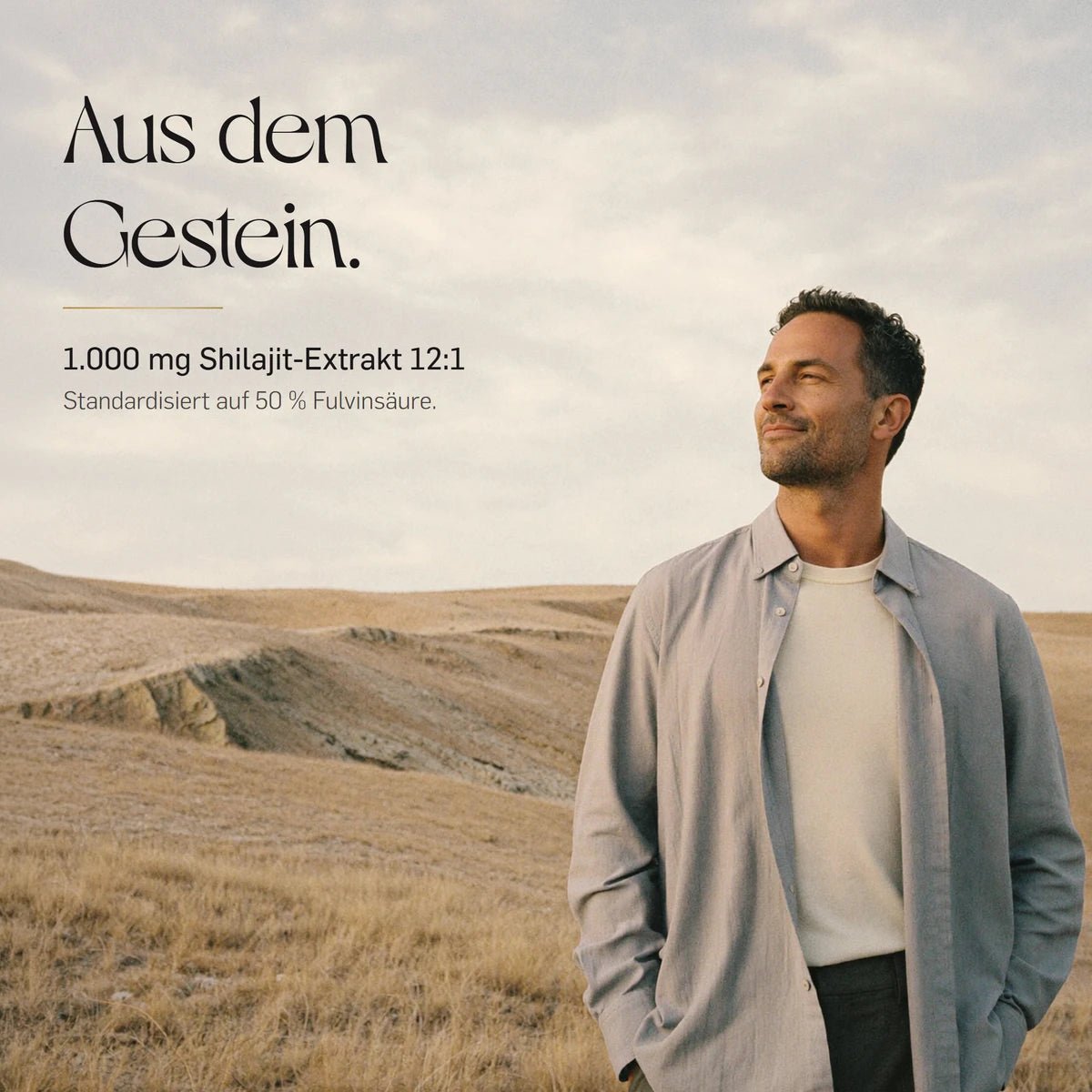 Mumijo Shilajit Kapseln von Kurkraft im Alltag: Mineralharz aus dem Gestein des Himalaya, Extrakt 12:1