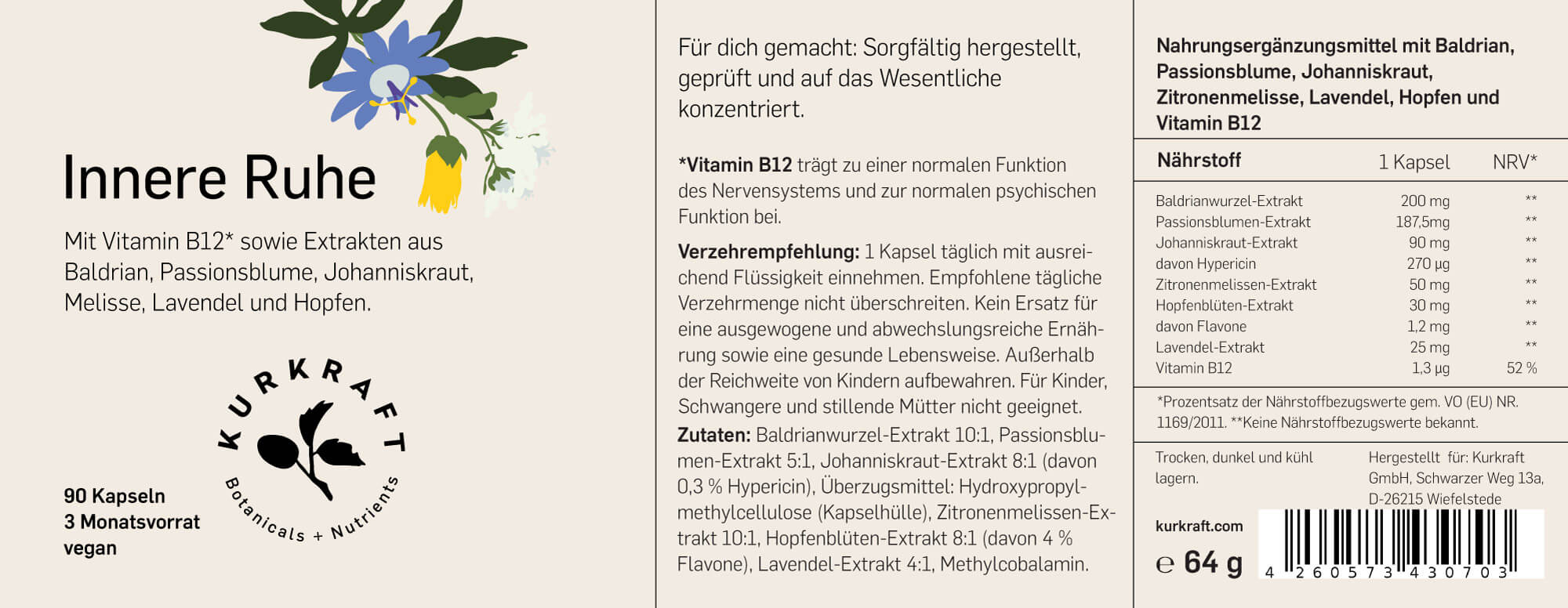 INNERE RUHE - Kurkraft - INNERE RUHE