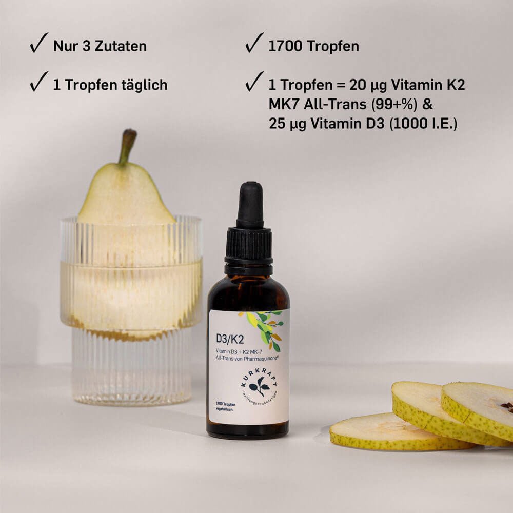 VITAMIN D3+K2 VEGAN - Kurkraft - VITAMIN D3+K2 VEGAN