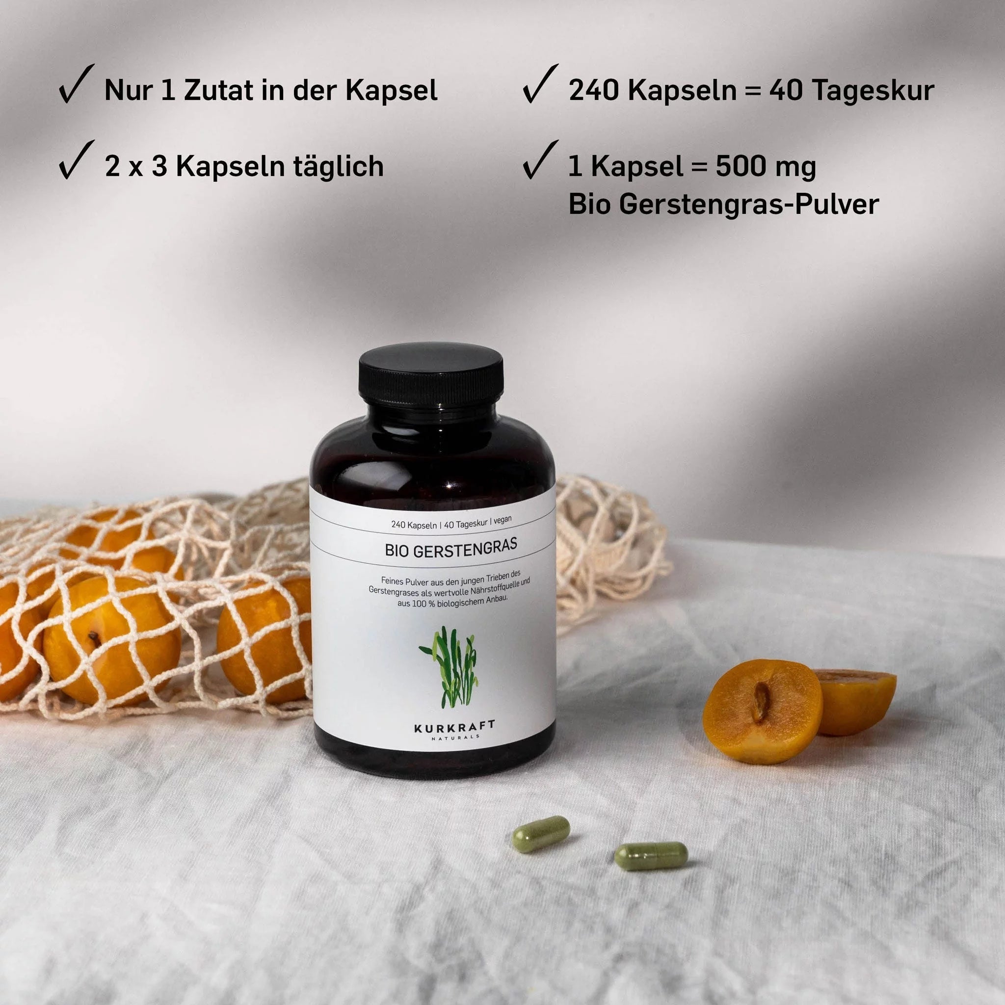 BIO GERSTENGRAS - Kurkraft - BIO GERSTENGRAS - Kurkraft