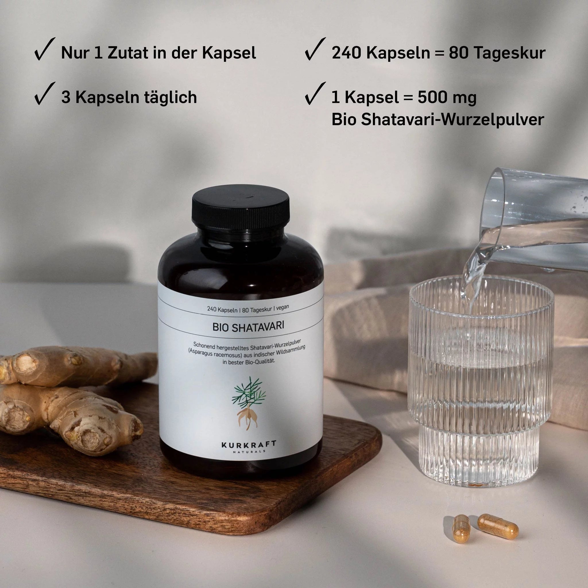 BIO SHATAVARI - Kurkraft - BIO SHATAVARI - Kurkraft