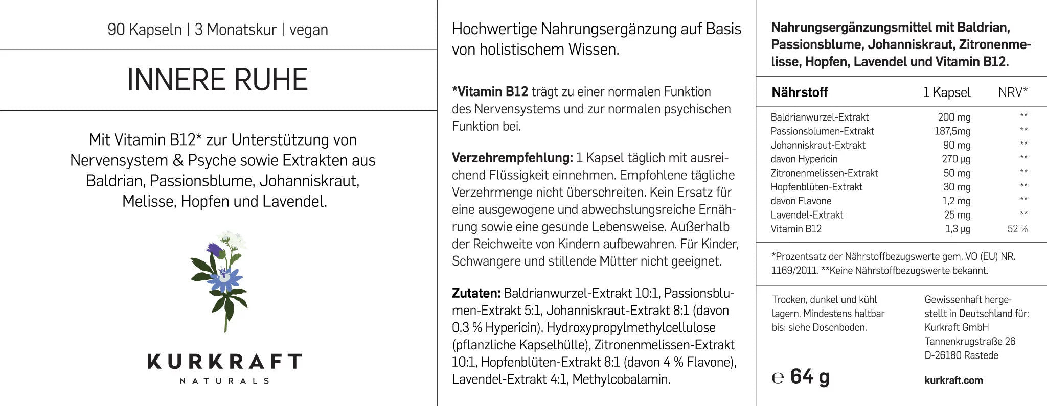 INNERE RUHE - Kurkraft - INNERE RUHE