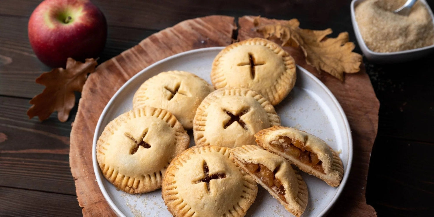 Rezept für vegane Mini Apple Pies. - Kurkraft