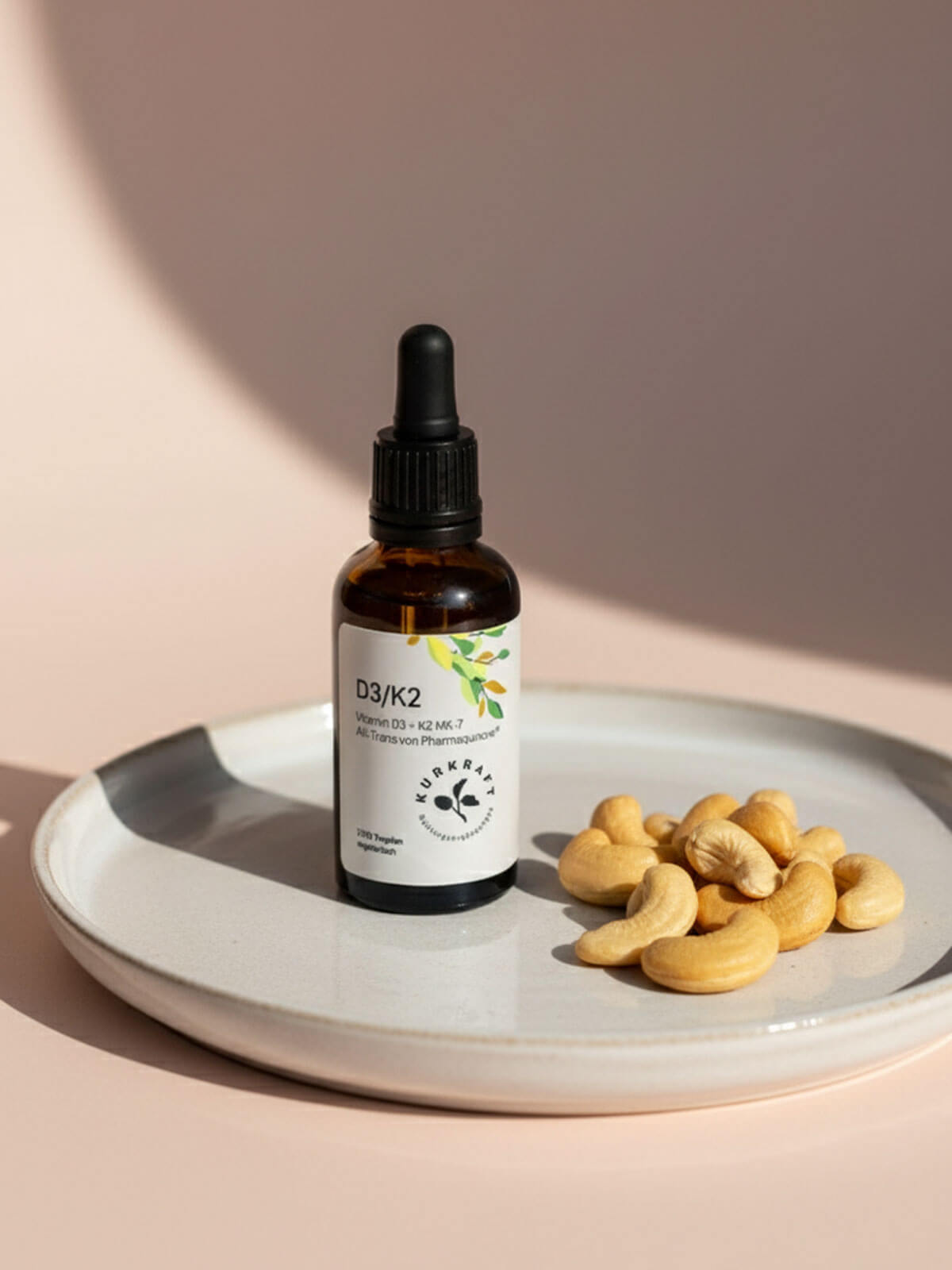 Vitamin D3 K2 Tropfen (vegan) – 1000 IE & K2 MK7