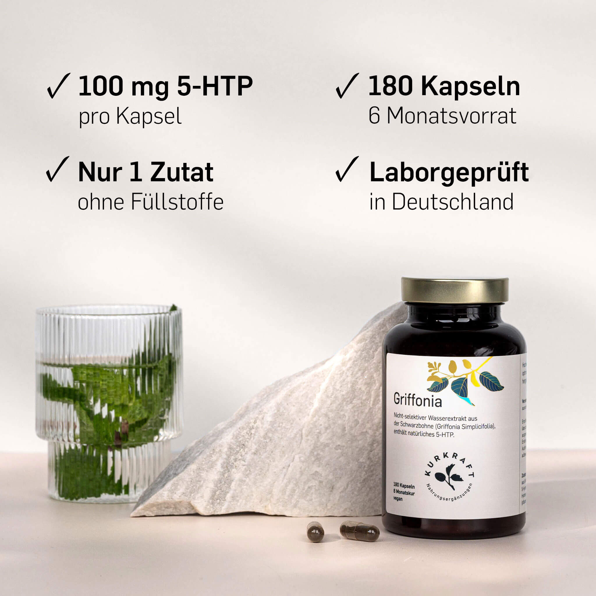 5 - HTP aus GRIFFONIA - Kurkraft - 5 - HTP aus GRIFFONIA