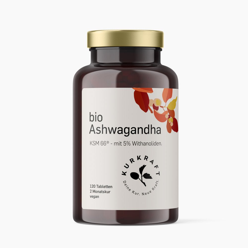 BIO ASHWAGANDHA KSM - 66 - Kurkraft - BIO ASHWAGANDHA KSM - 66