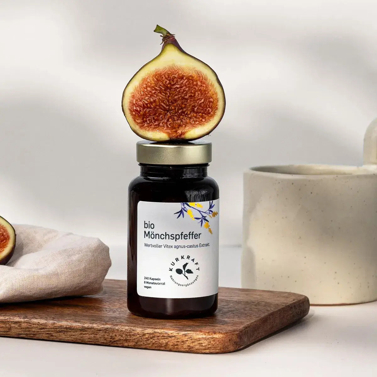 Bio Mönchspfeffer-Extrakt – 10 mg Kapsel aus 40 mg Pflanzenmaterial (4:1)
