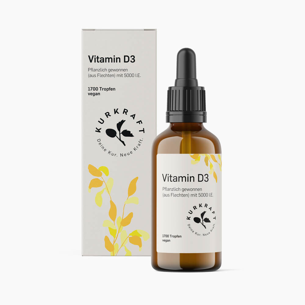 VITAMIN D3 VEGAN 5000 - Kurkraft - VITAMIN D3 VEGAN 5000