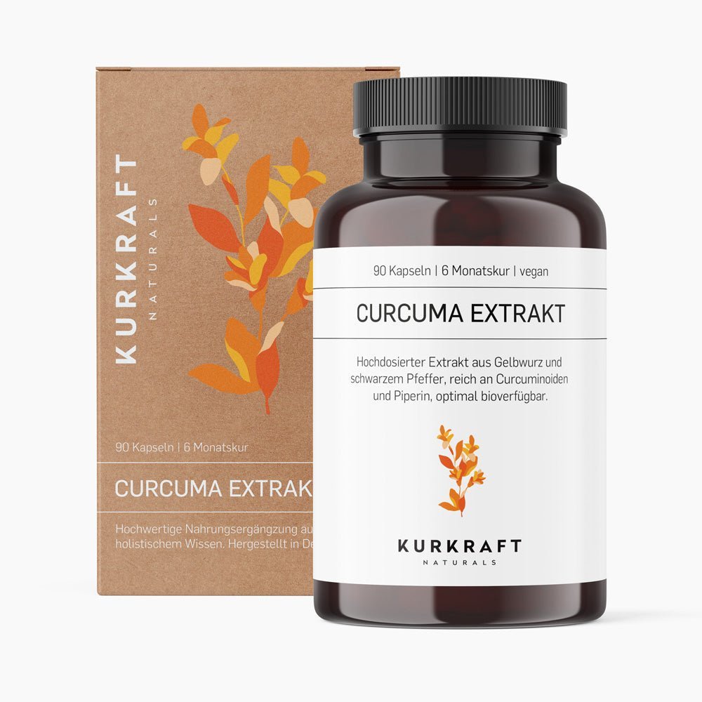 Curcuma Extrakt (Geschenk) - Kurkraft